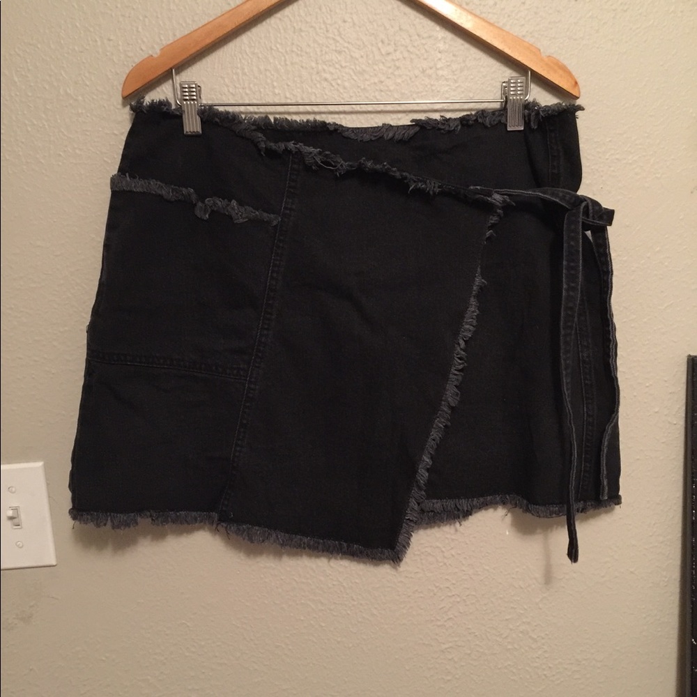 BDG jean skirt